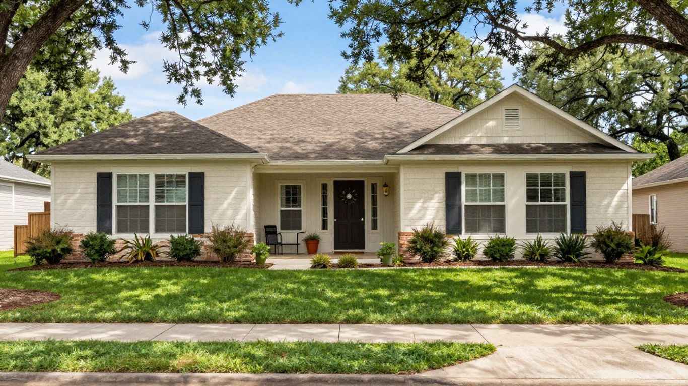 Home seller preparing a bright Texas property