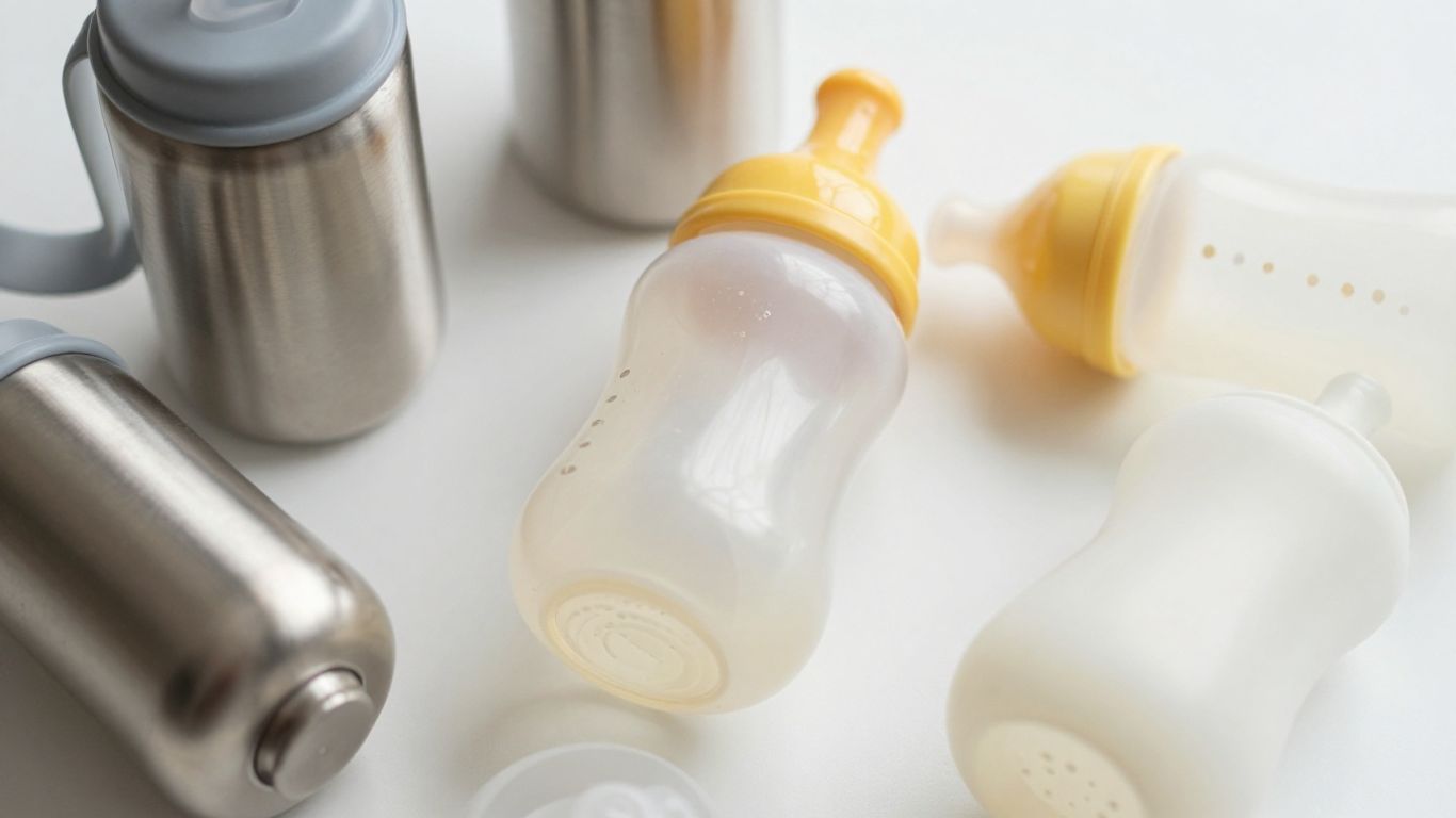 Materiales seguros para botellas infantiles