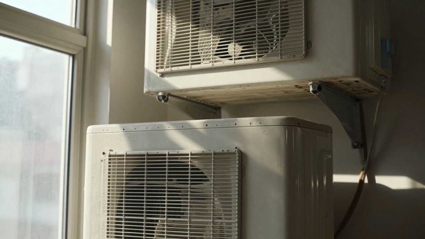 Air conditioner unit and ductwork