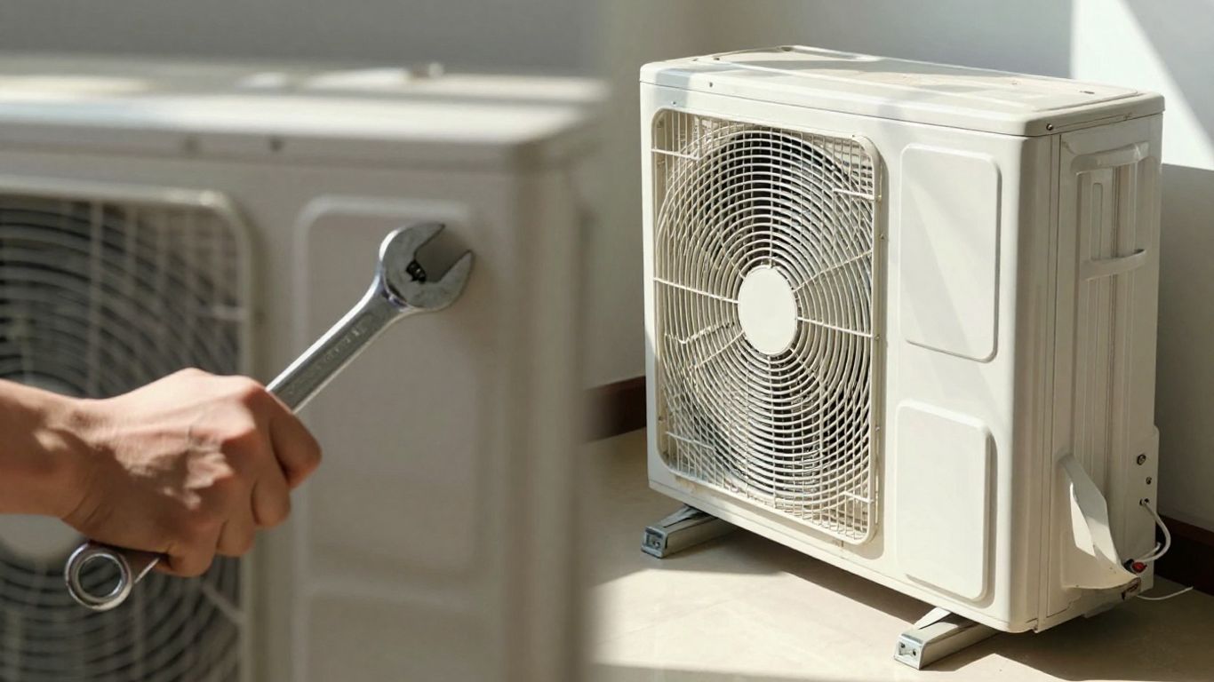 Air conditioner repair versus replacement decision