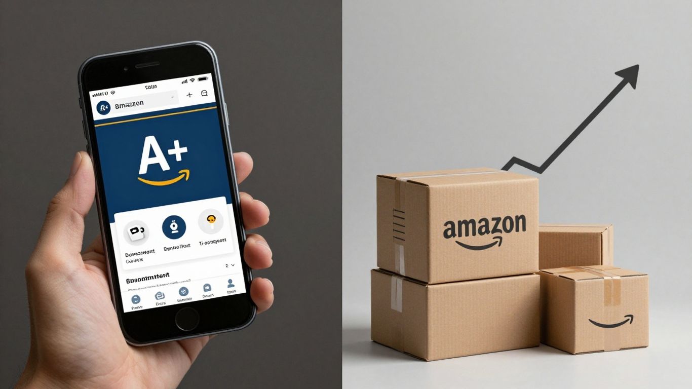 Amazon A+ content and sales growth