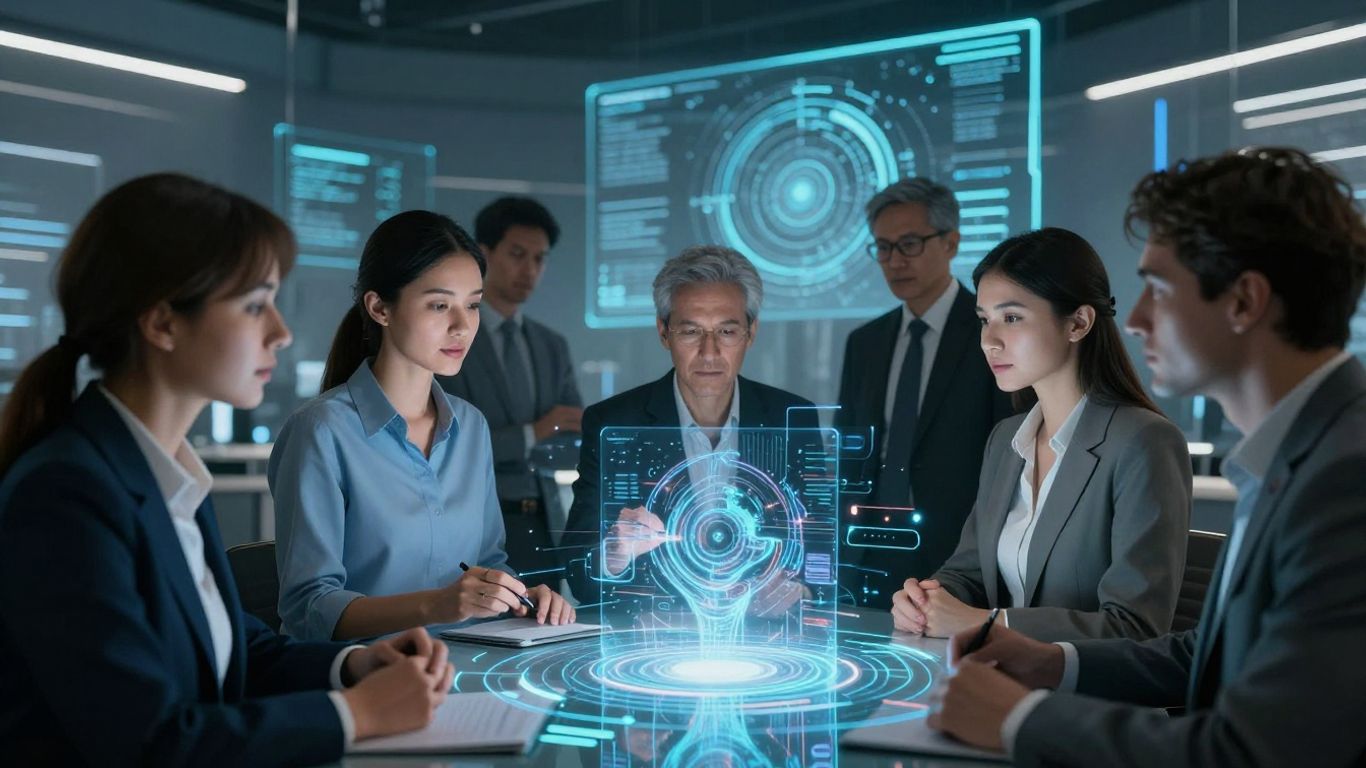 AI workforce solutions transforming business collaboration.