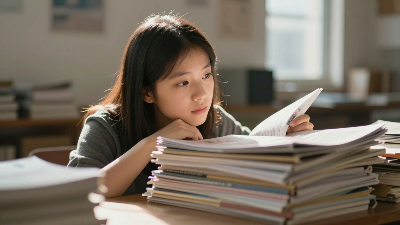 Stack of articles for affiliate site ranking