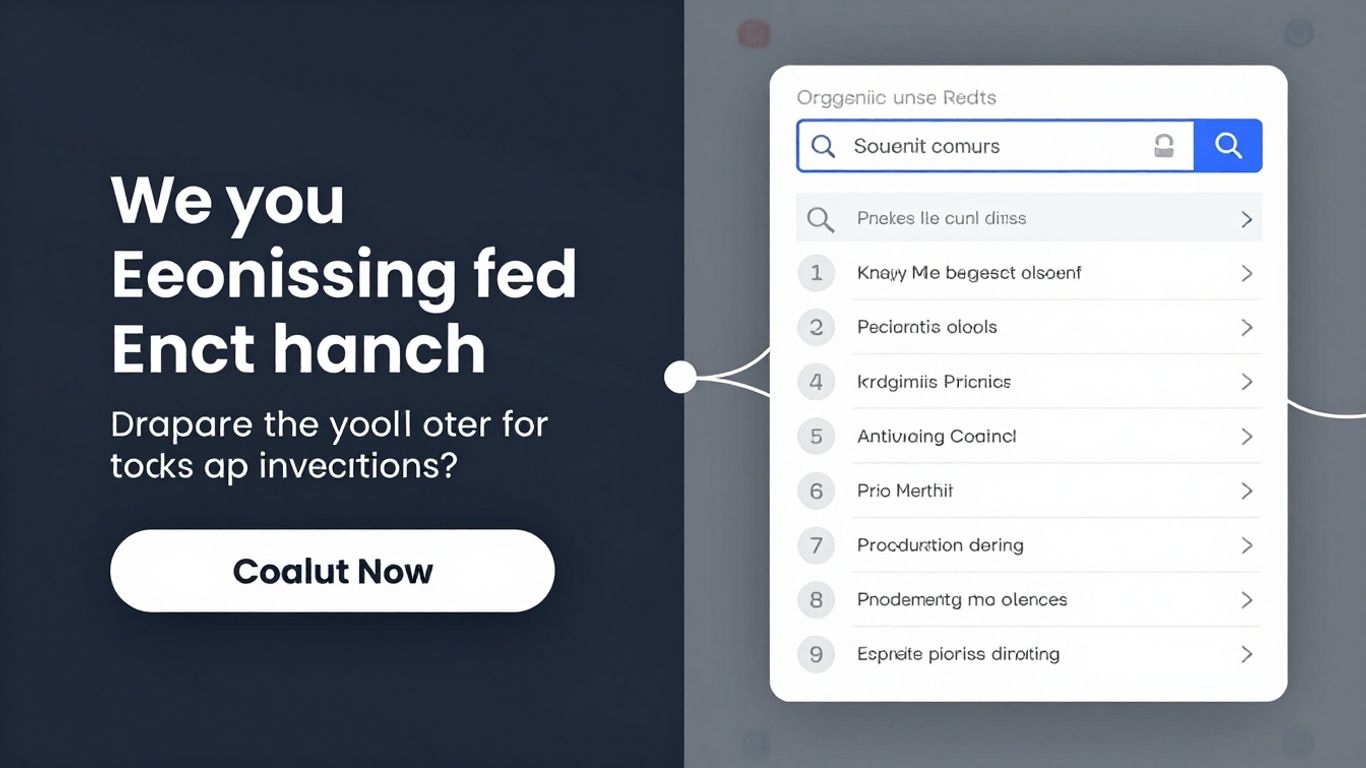 Ads and organic search results connected visually.