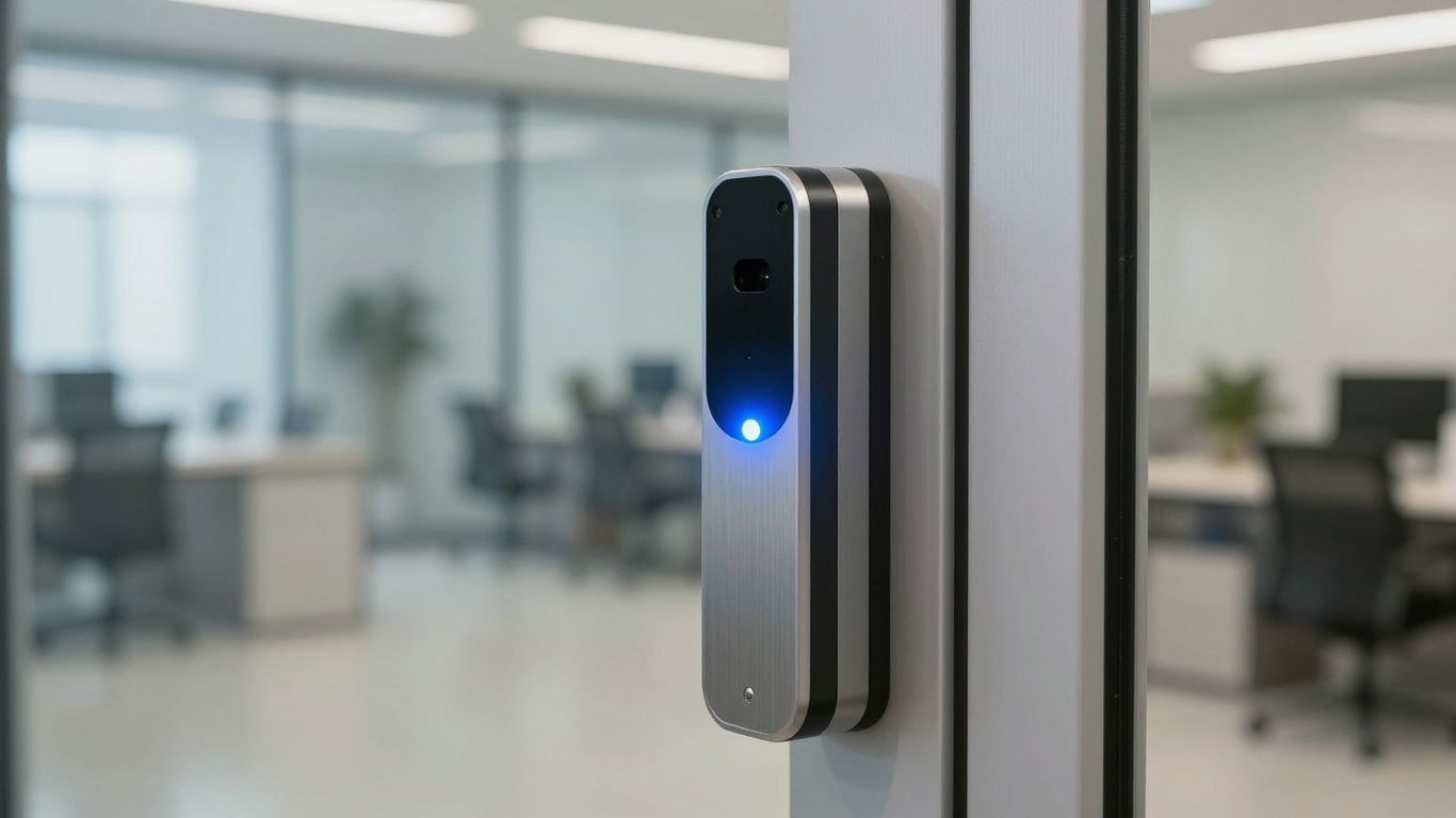 Modern single door access control reader