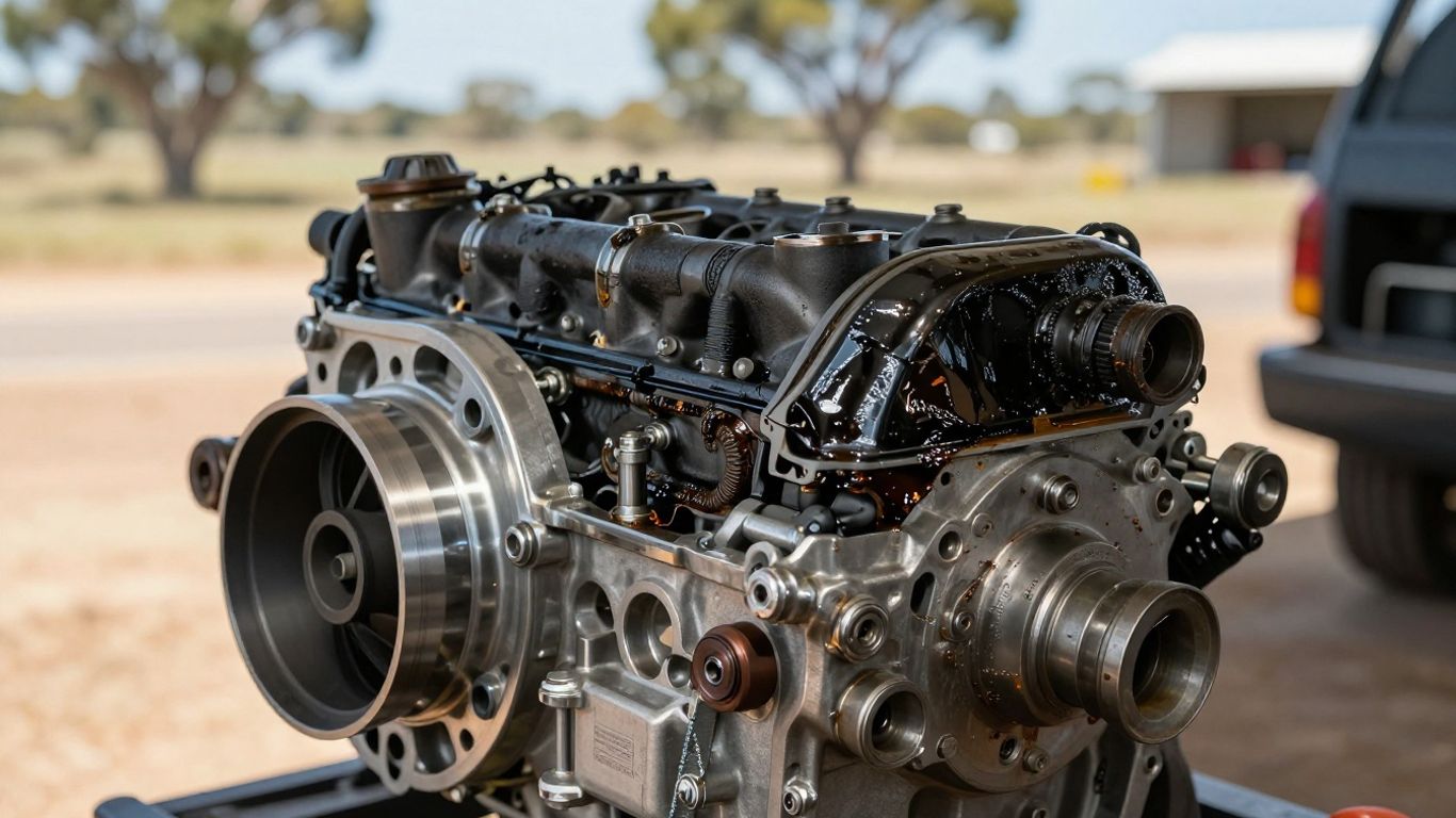 Car engine ready for cash in Caboolture