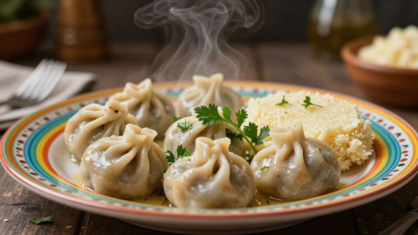 Farfurie cu mâncare tradițională românească, aburindă și apetisantă.