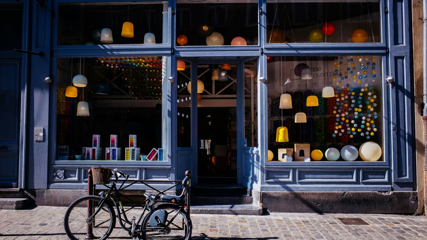 A professional shop exterior featuring clear signage