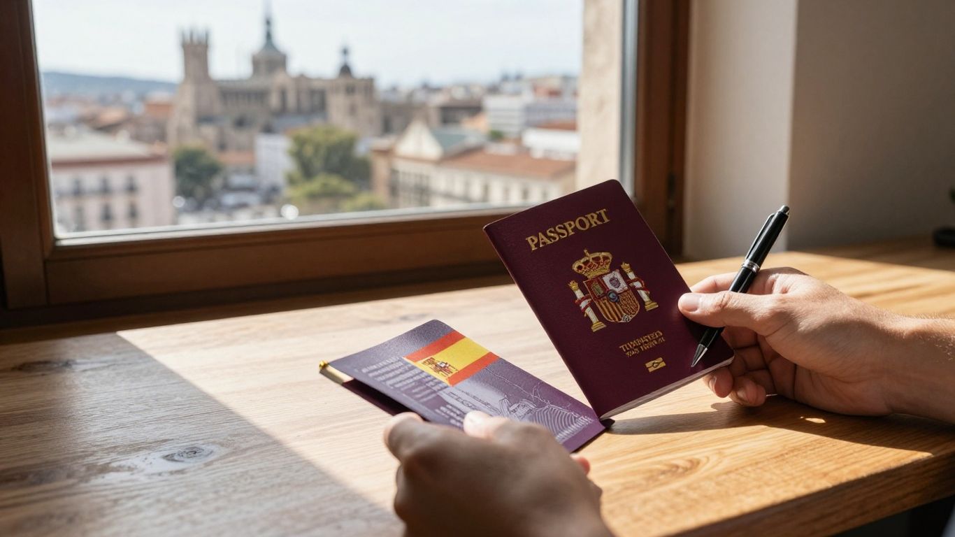 Applying for a digital nomad visa in Spain.