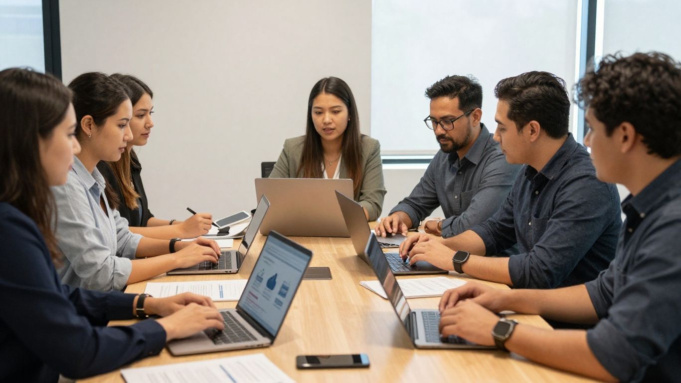 Brisbane office team planning a cloud migration