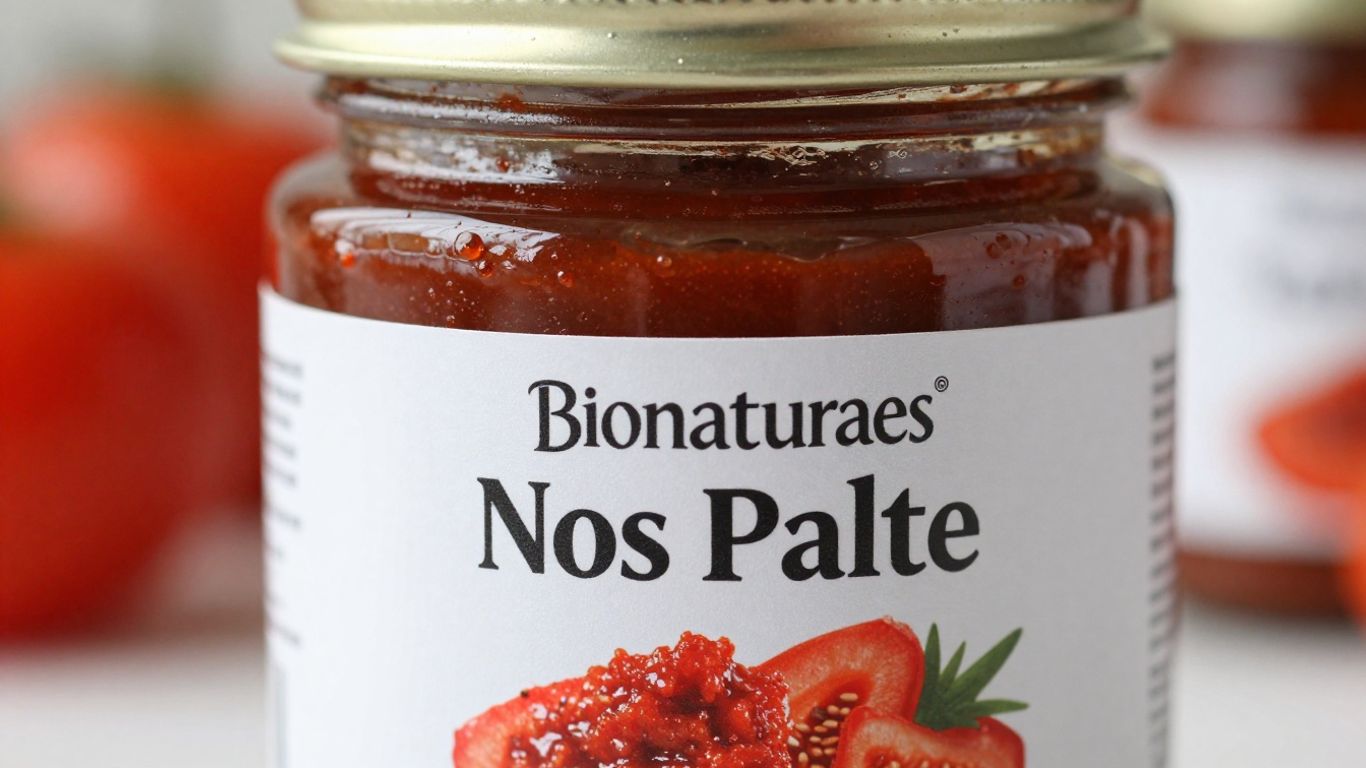 Bionaturae Tomato Paste No Salt Added jar
