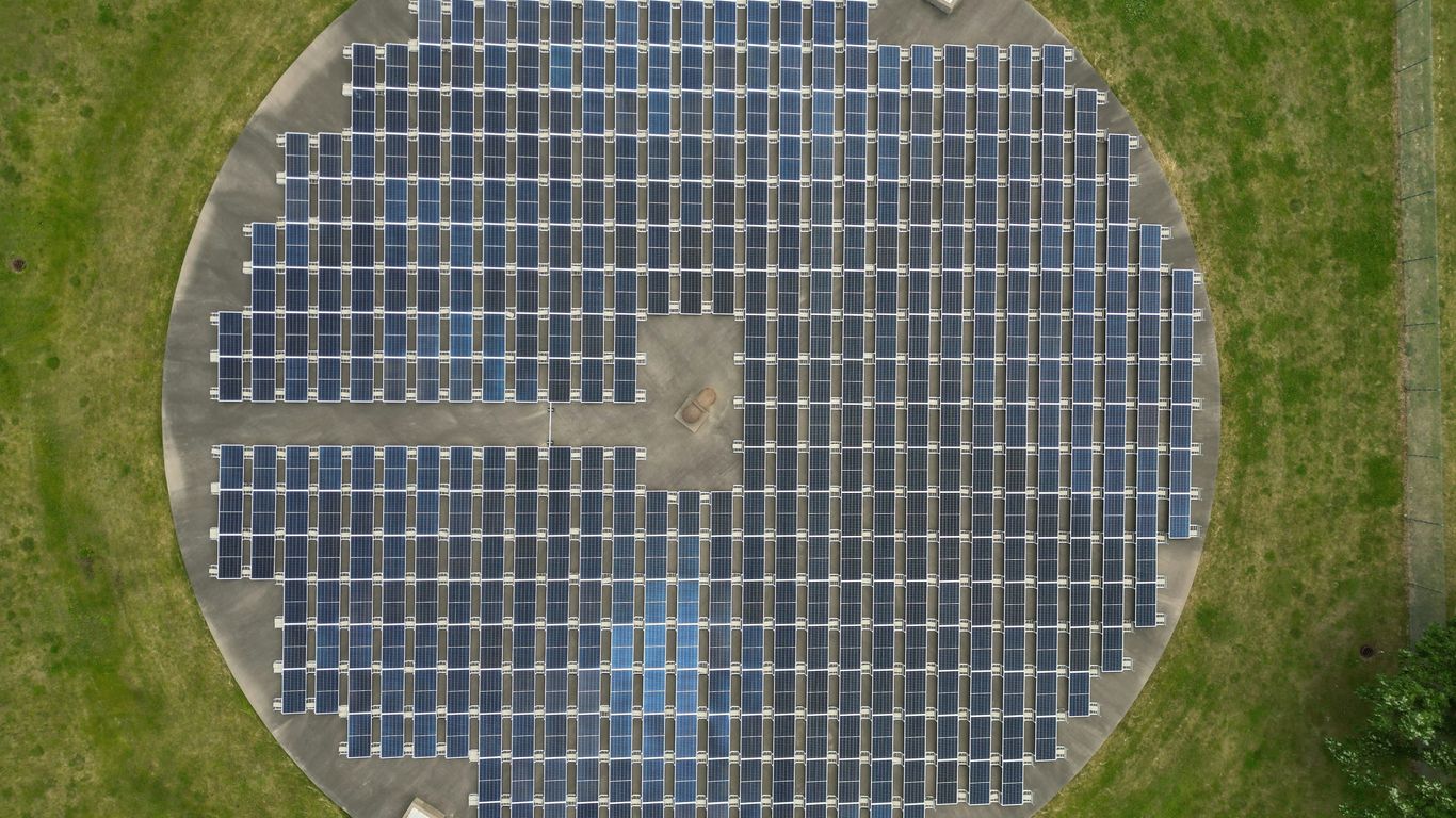 Infraestrutura de energia renovável integrada ao meio urbano