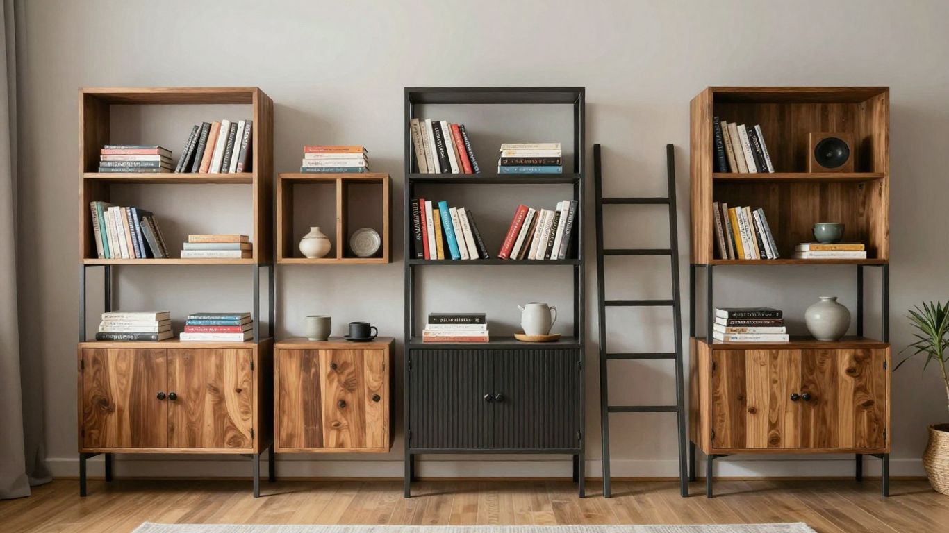 Mejores libreros y estantes para tu Airbnb: decoracion con proposito