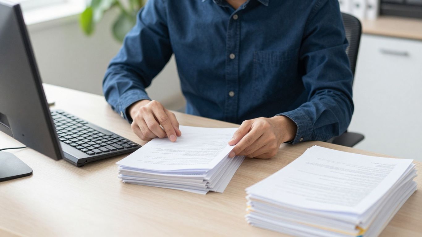 Suppression de contenu web par un professionnel au bureau.