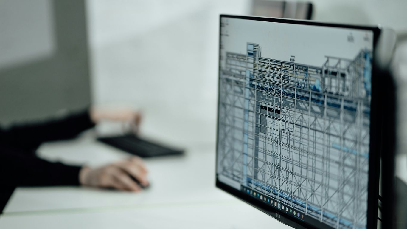 person using black laptop computer