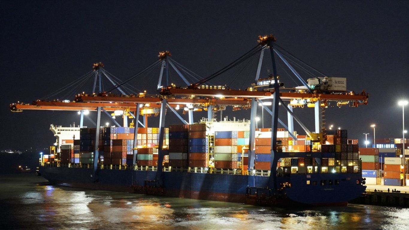 Global maritime trade routes