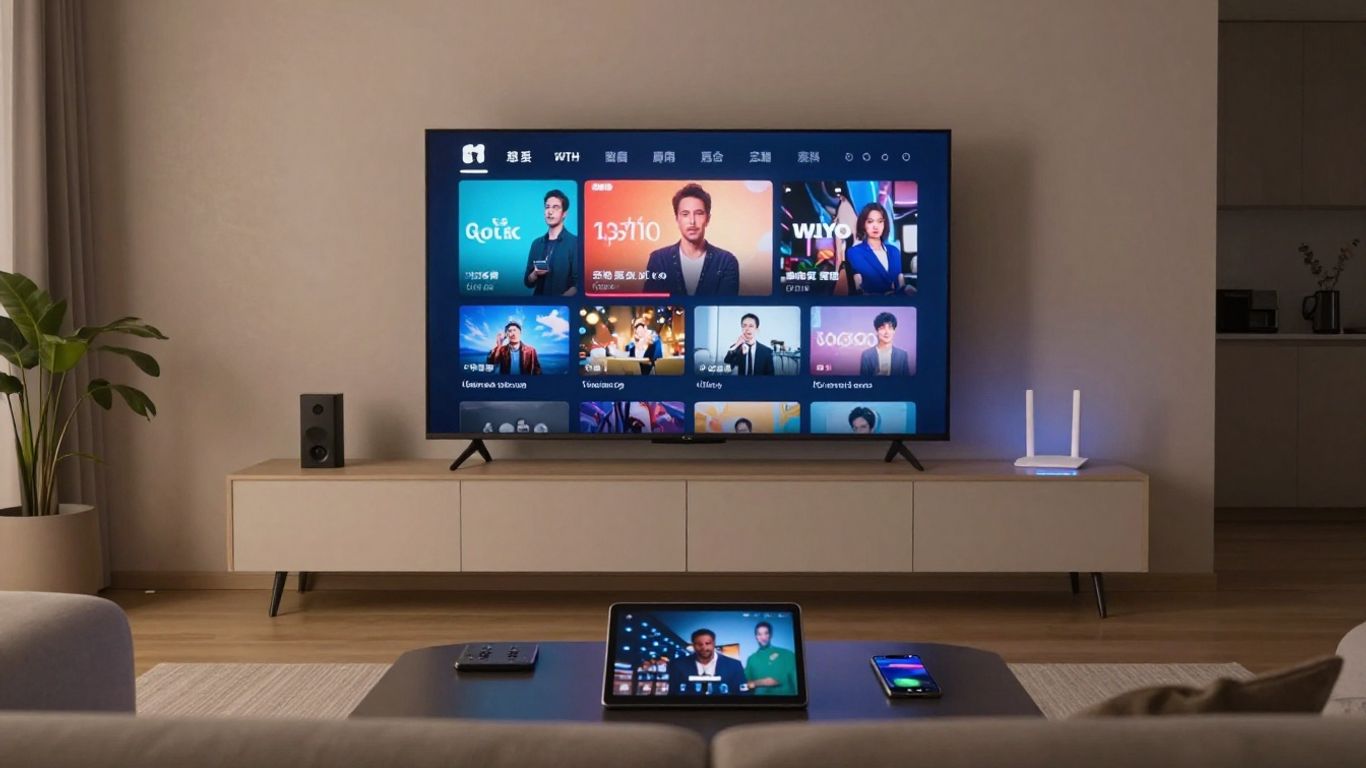 Home television streaming across multiple devices