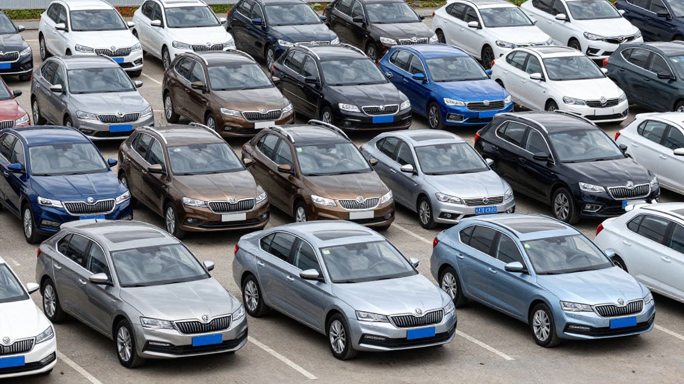 Skoda cars for wrecking and parts in Ipswich.