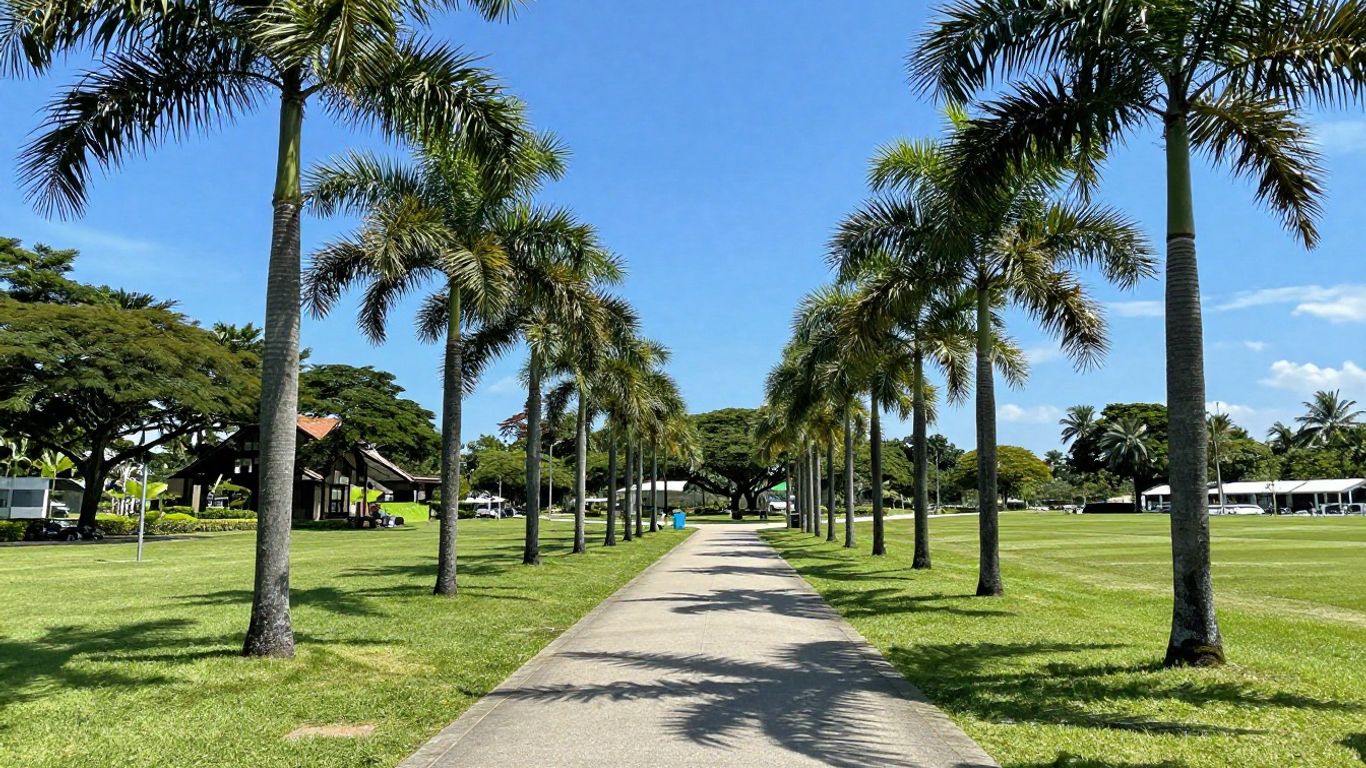 Scenic path at East Coast Park