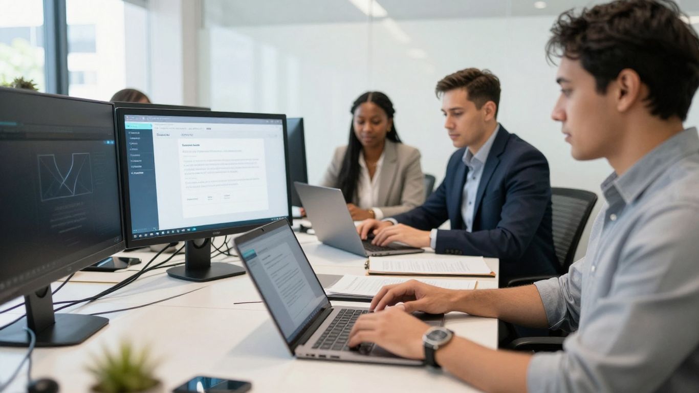 Brisbane office team securing business email