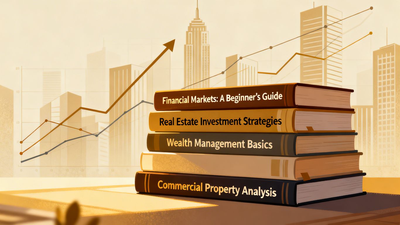Books about REITs and financial sector changes.