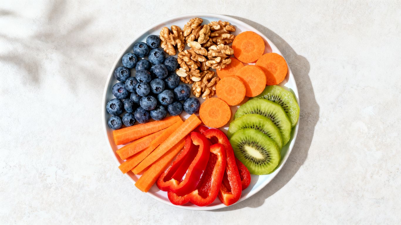 Aliments antioxydants pour la santé cutanée