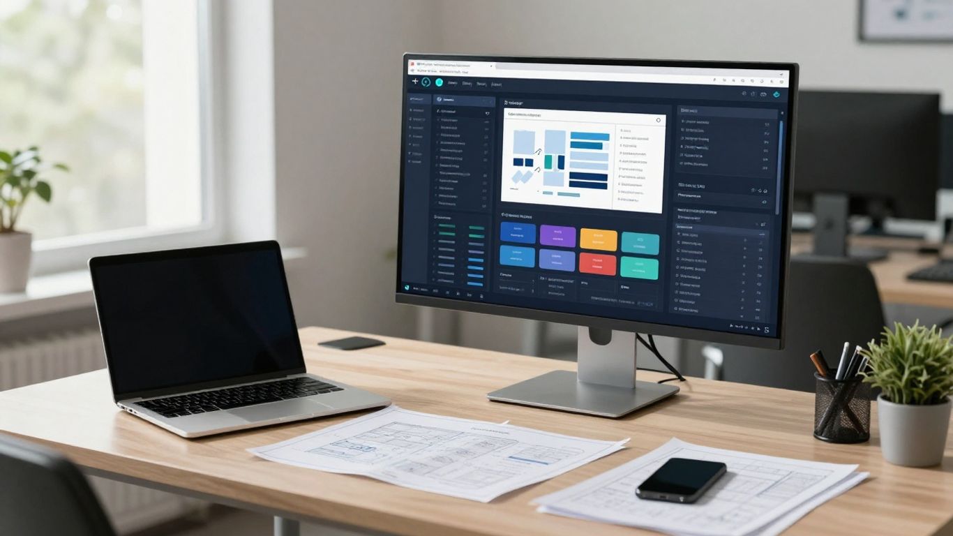 Procore software interface on a computer screen.
