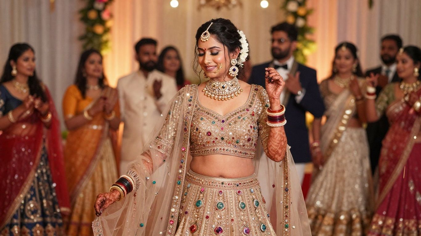 How to choose bridal jewellery for sangeet: Styles, pairings, and practical tips_Placeholder