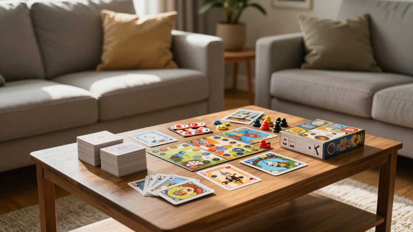Juegos de mesa y entretenimiento para Airbnb.