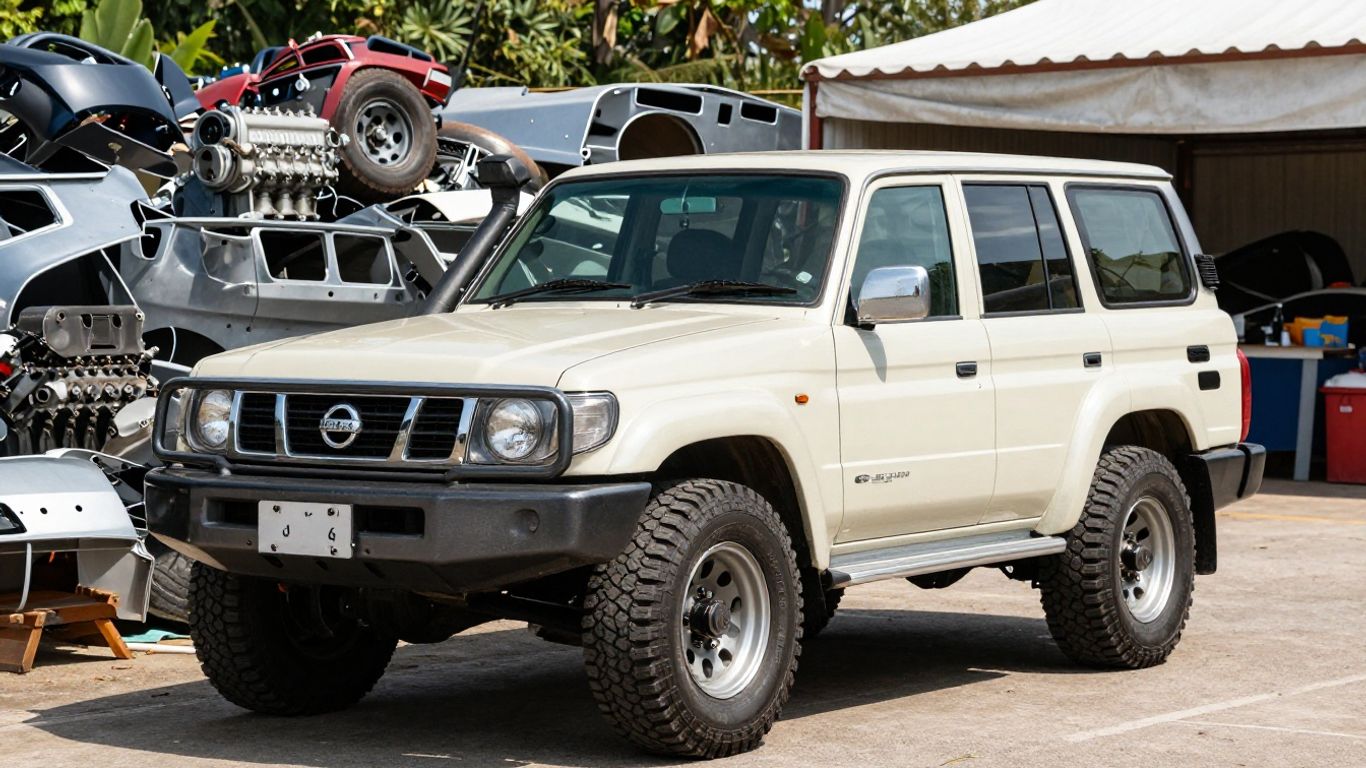 Nissan Patrol GU parts and vehicle in Melbourne