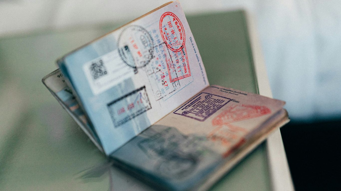 Passport for international transit