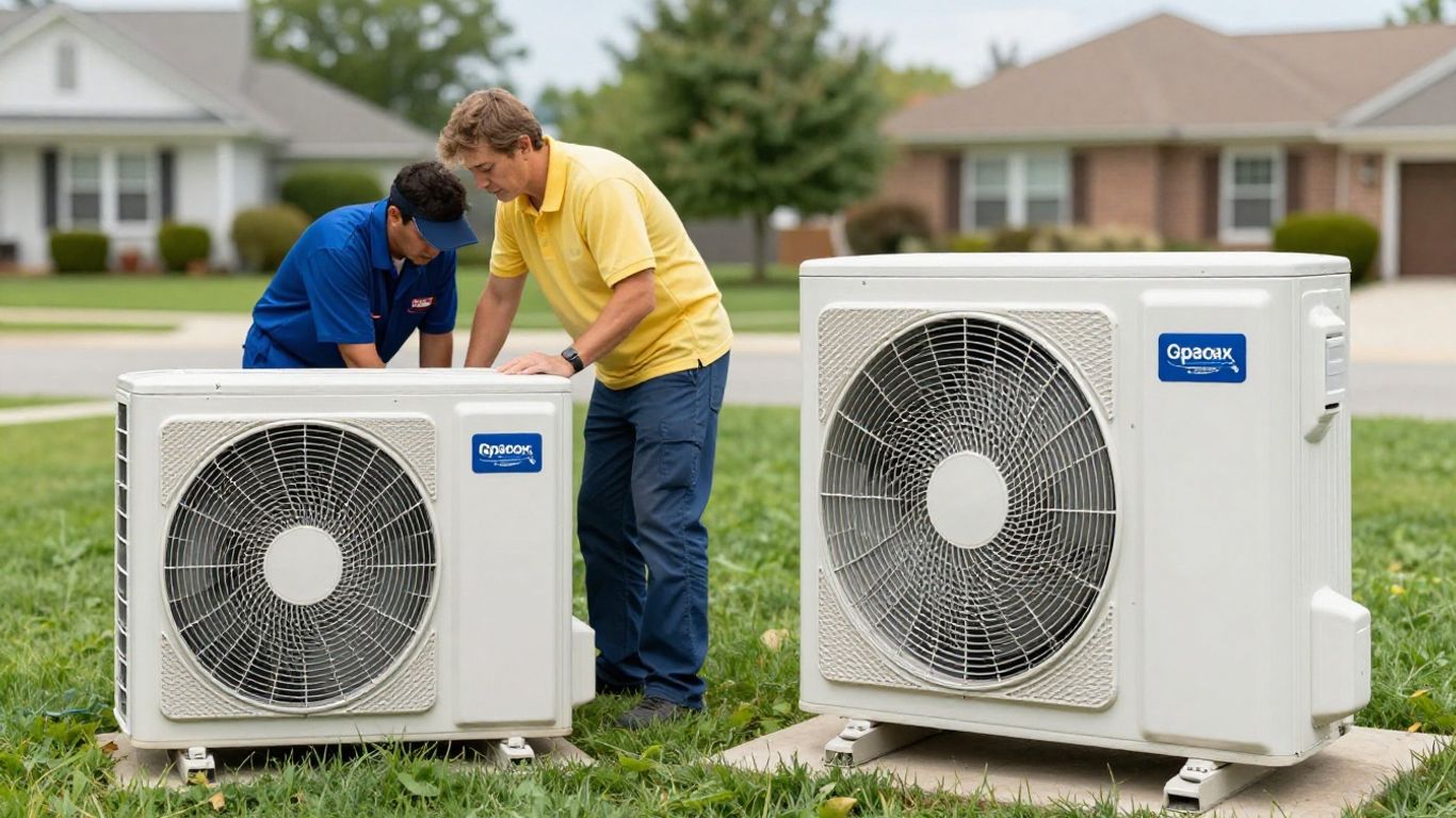 Air conditioner repair versus replacement decision