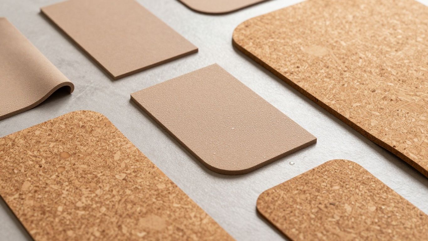 Close view of textured hot yoga mat materials