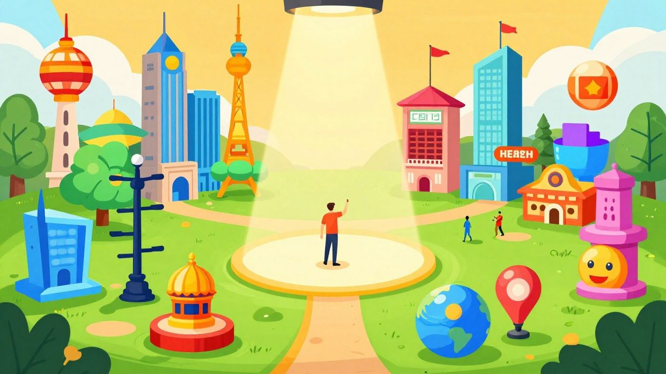 Local entertainment news with a game-like feel.