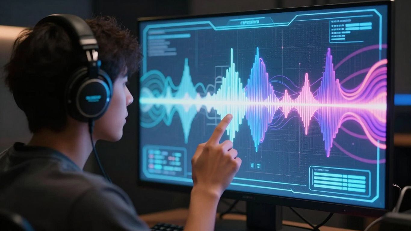 AI vocals added to music production
