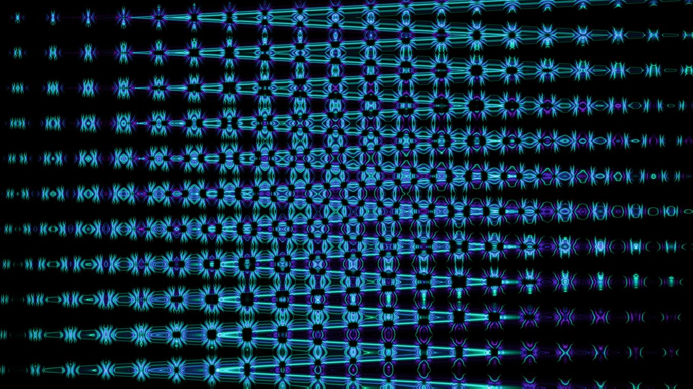 An abstract representation of digital pulses and signals