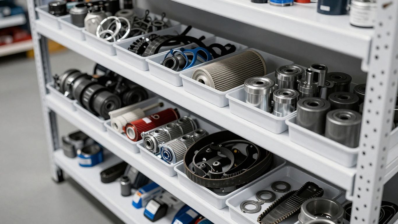 A diverse collection of high-quality automotive spare parts