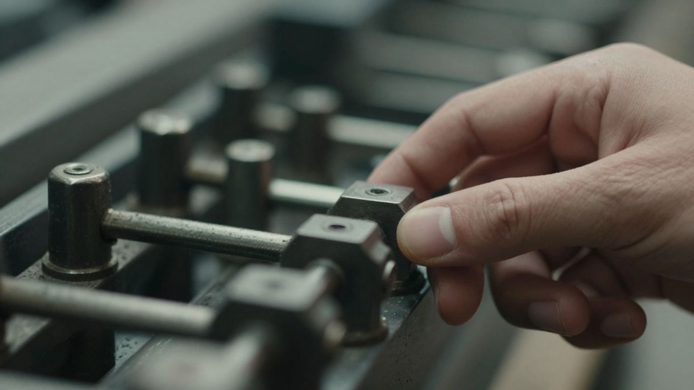 Hand adjusting hidden levers for Amazon product launch.