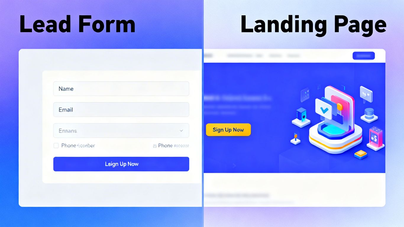 Lead Forms vs Landing Pages for Countertop Ads: Which Converts Better?