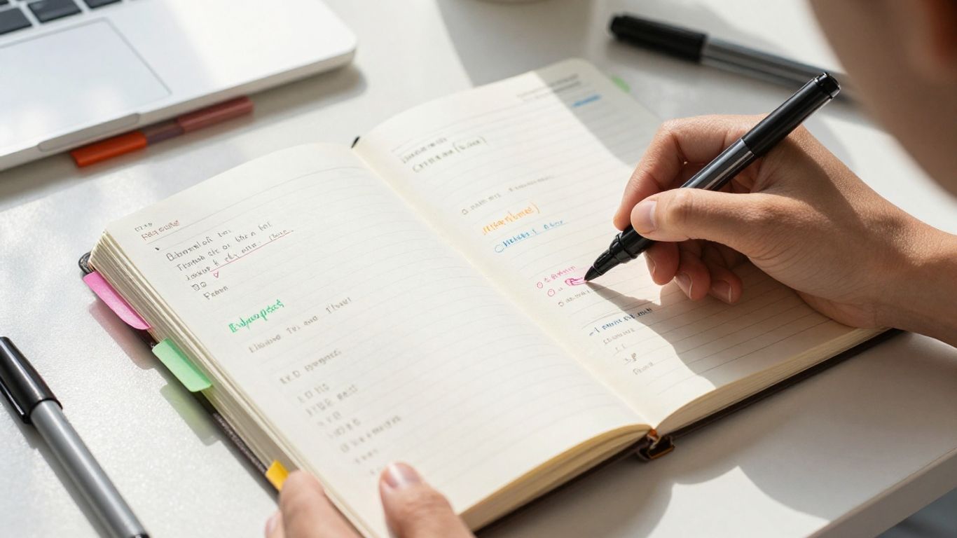 Código de colores para organizar presupuestos