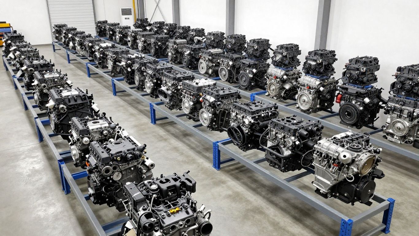 Engine storage facility inspection