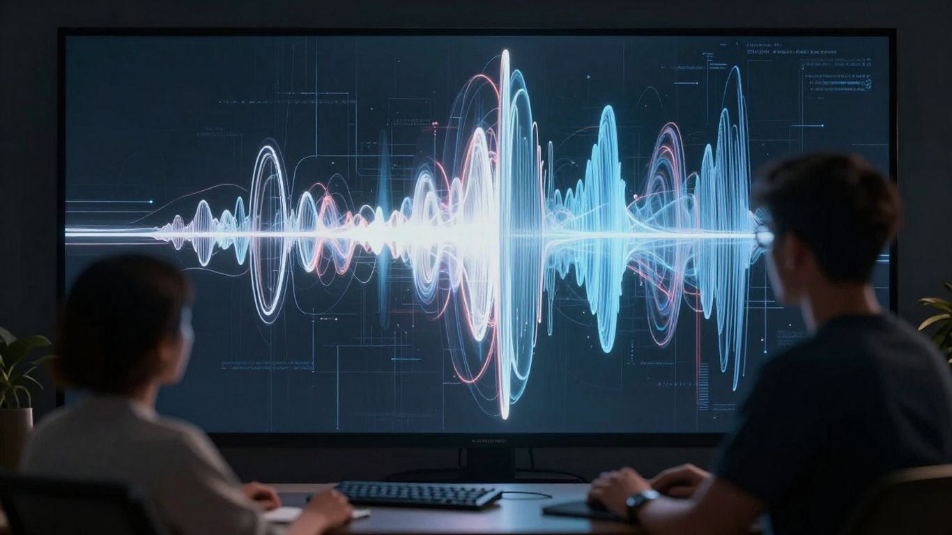 AI video generation from WAV file