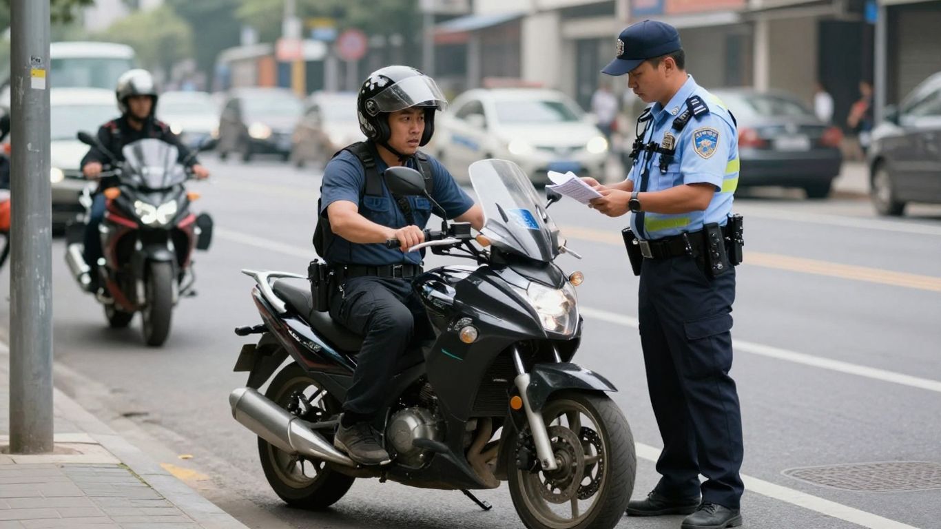 Multa por circular en moto sin seguro: sanciones y consecuencias