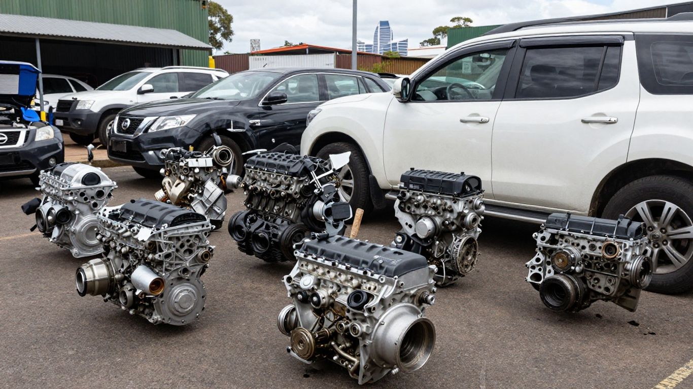 Used Nissan Navara 2015 engines for sale in Sydney.
