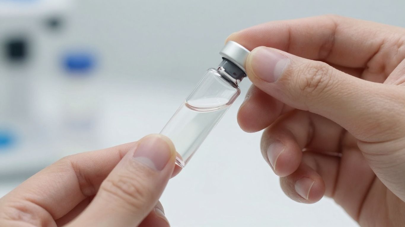 Vial of testosterone undecanoate medication