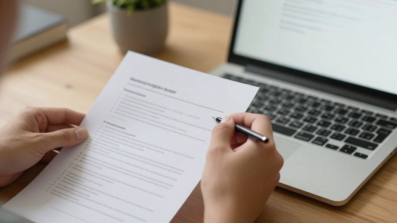 Patient reviewing a secure document upload