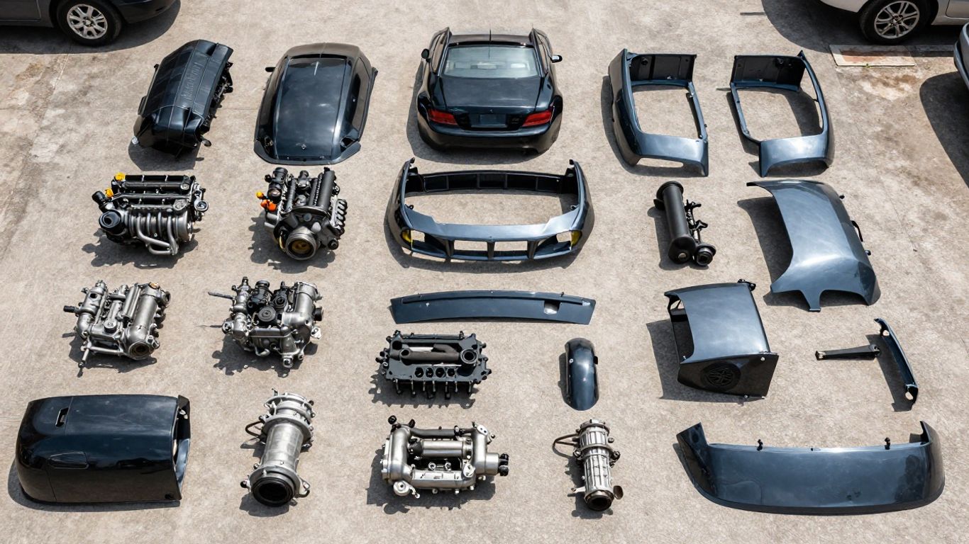 Used auto parts at Transmission Wreckers Joondalup.