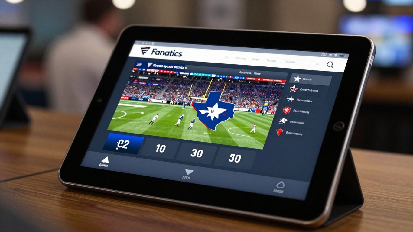 Fanatics Sportsbook in Texas