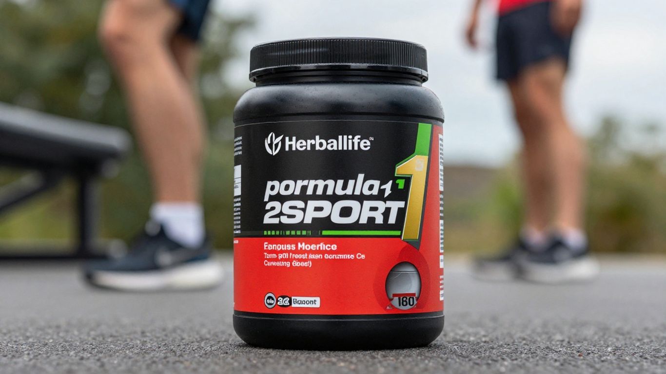 Herbalife 24 Formula 1 Sport product packaging.