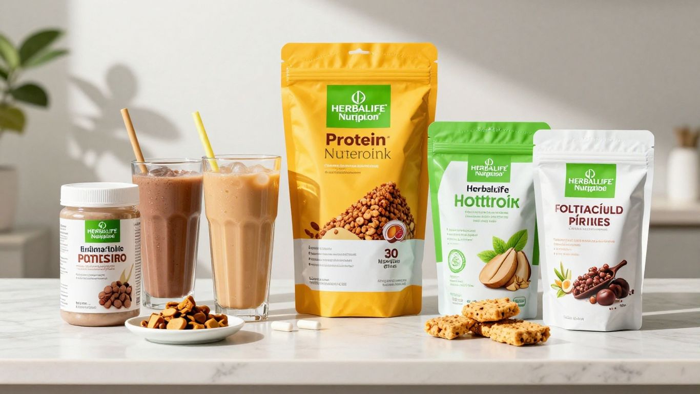 Herbalife nutrition products and supplements